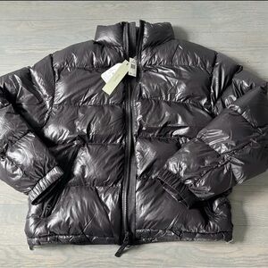 Men's Black Puffer Jacket
